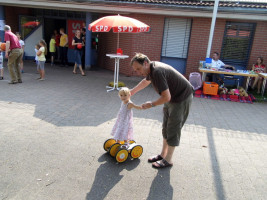 Pedalo fahren für kleinere